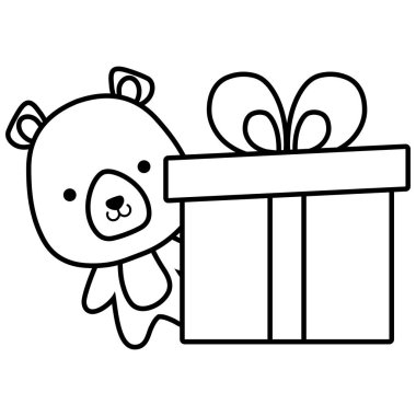 şirin ve küçük ayı giftbox ile