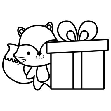 hediye ile şirin ve küçük tilki