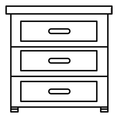 çekmece ahşap ev simgesini