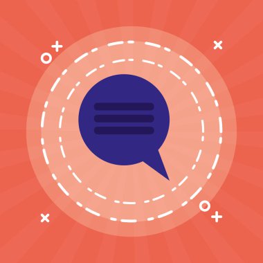 konuşma balonu ileti simgesi