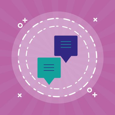 konuşma balonu ileti simgesi