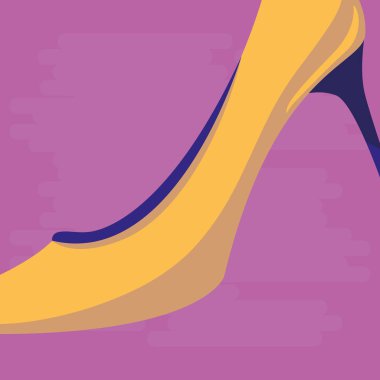 topuk ayakkabı izole simgesi