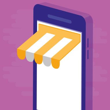 şemsiye e-ticaret ile Smartphone