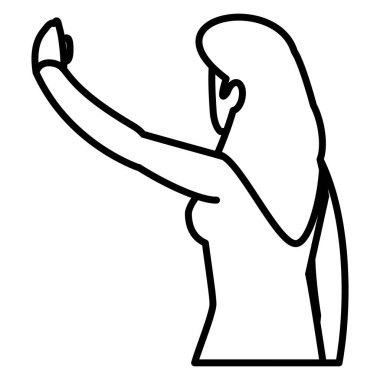 güzel ve genç kadın karakter