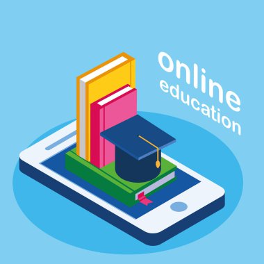 smartphone ve ebooks ile online eğitim