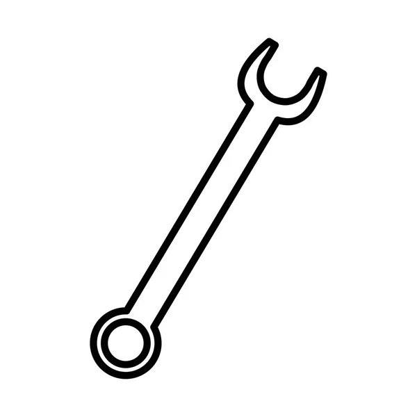 Klíčovým nástrojem ikona klíče — Stockový vektor