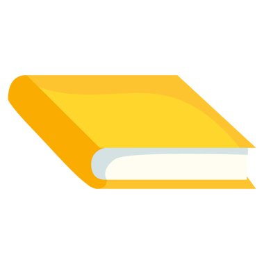 metin kitap izole simgesi