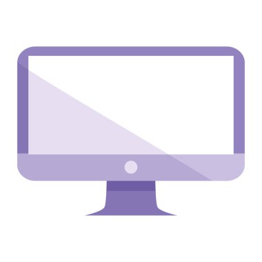 bilgisayar masaüstü izole simgesi