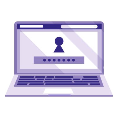 dizüstü bilgisayar anahtar deliği ile