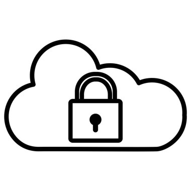 güvenli güvenli asma kilit Cloud computing