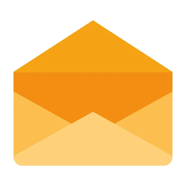 Sobre correo aislado icono — Vector de stock