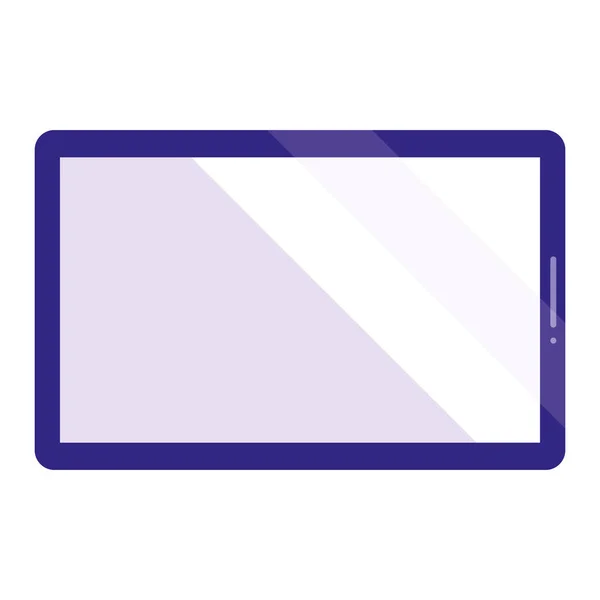 Geïsoleerde pictogram van Tablet apparaat — Stockvector