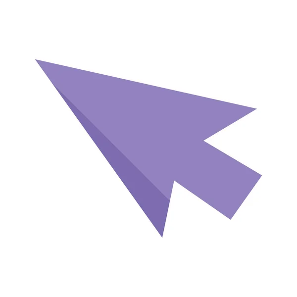 Flèche souris curseur icône — Image vectorielle