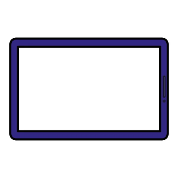 Geïsoleerde pictogram van Tablet apparaat — Stockvector