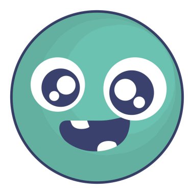 ifade yüz deli diş ile