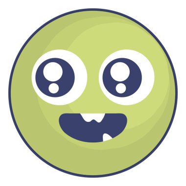 ifade yüz deli diş ile