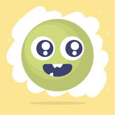 ifade yüz deli diş ile