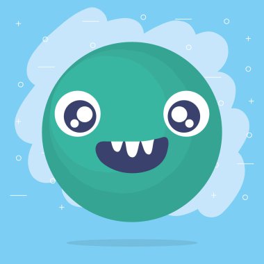 ifade yüz deli diş ile