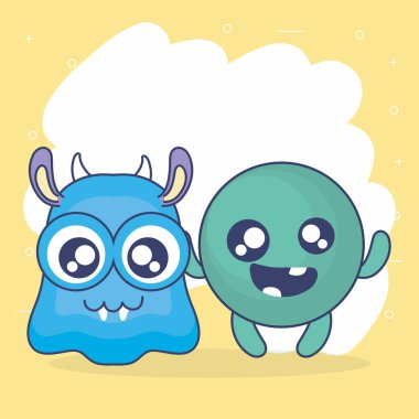 deli canavarlar çizgi karakter