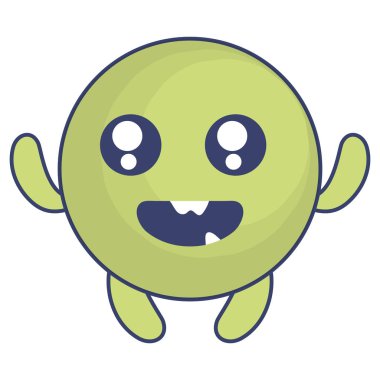 ifade yüz deli diş ile