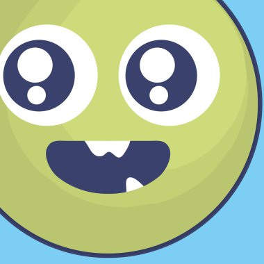 ifade yüz deli diş ile