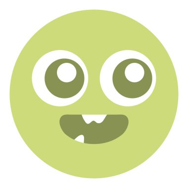 ifade yüz deli diş ile