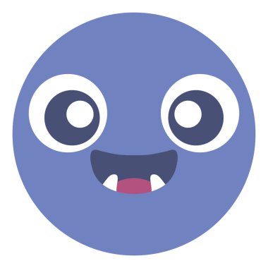 ifade yüz deli diş ile