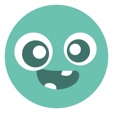 ifade yüz deli diş ile