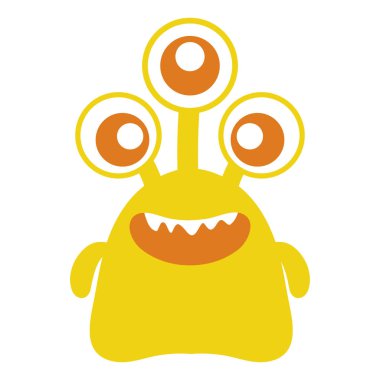 üç gözlü çizgi roman karakteri ile deli canavar