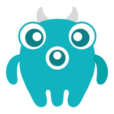 üç gözlü çizgi roman karakteri ile deli canavar