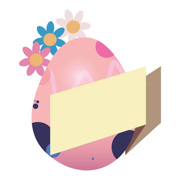 Huevos feliz Pascua — Vector de stock