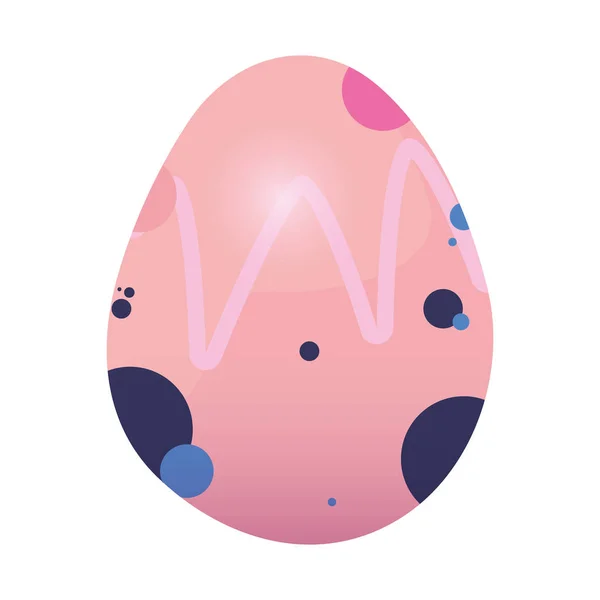 Parlayan Paskalya yortusu yumurta — Stok Vektör