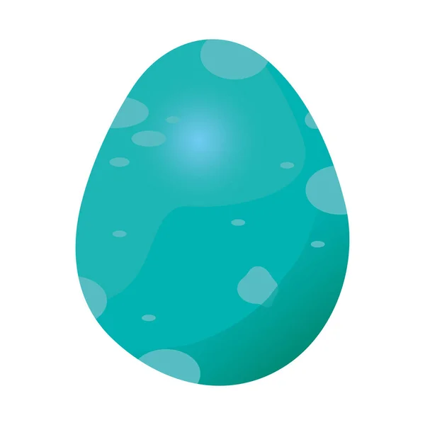 Gloeiende easter egg — Stockvector