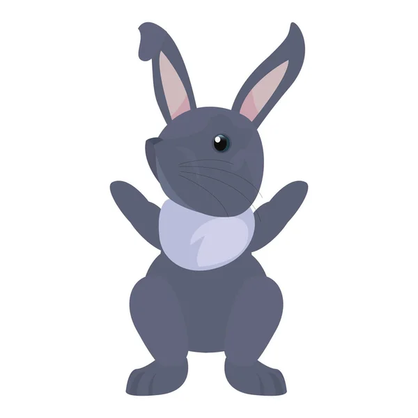 Lindo conejo animal — Vector de stock