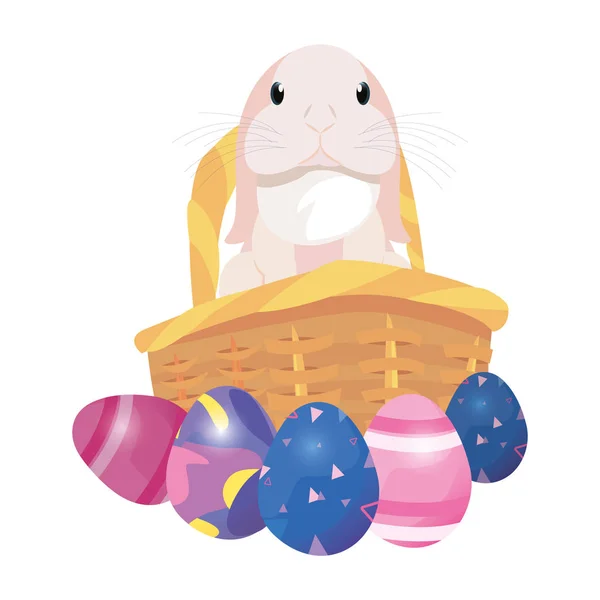 Bunny easter egg — Stockvector