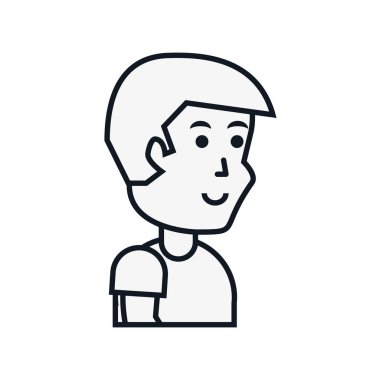 genç adam avatar karakter