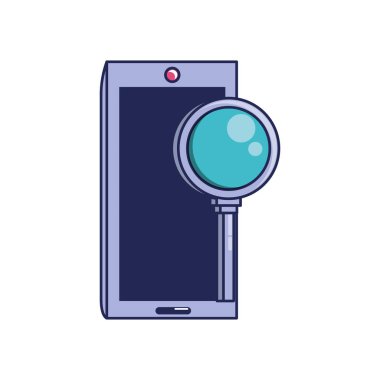 Arama Büyüteç smartphone içinde