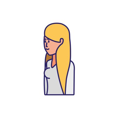 genç kadın avatar karakter