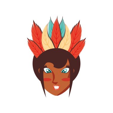 kadın siyah carnival dansçı başkanı