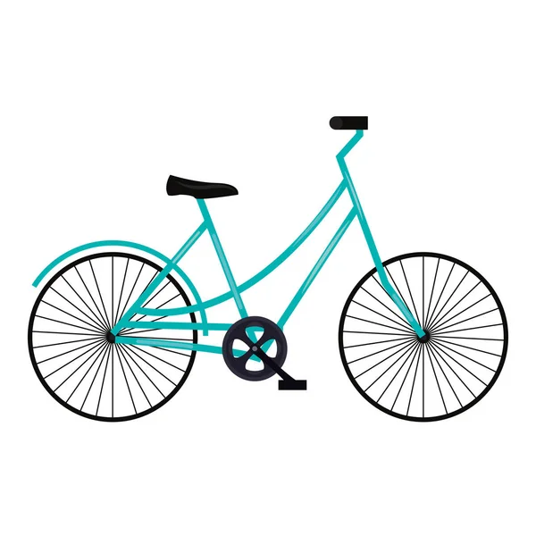 Ícone de objeto de bicicleta — Vetor de Stock