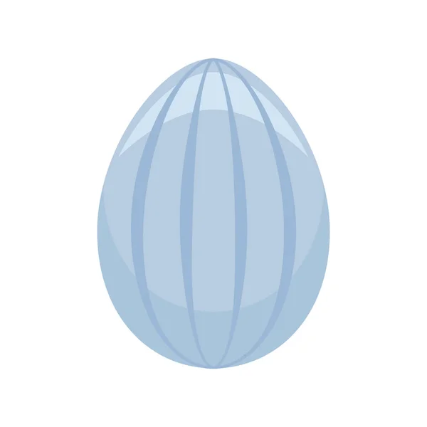 Bir şekilde dekore edilmiş yumurta Paskalya — Stok Vektör
