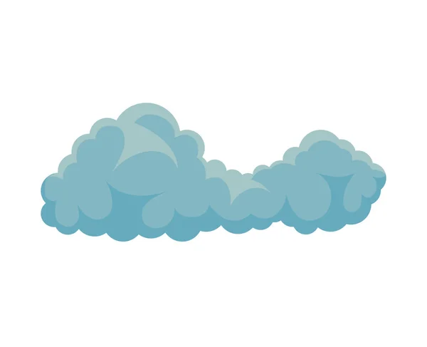 Izolované ikonu mraku oblohy — Stockový vektor