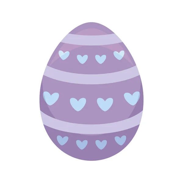 Oeuf décoré de Pâques — Image vectorielle