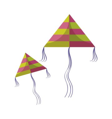 izole simgesi uçan uçurtma