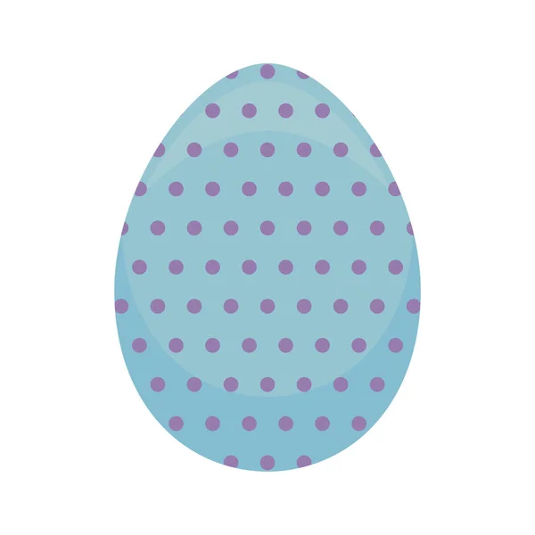 Huevo decorado de Pascua — Vector de stock