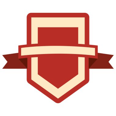 Arma rozet boş şablon