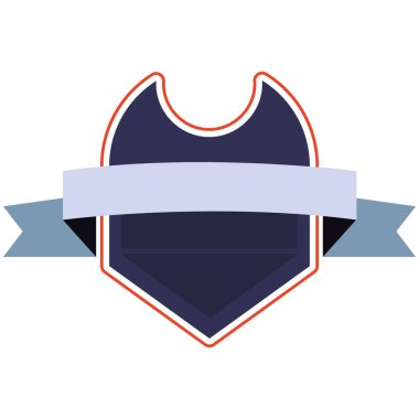 Arma rozet boş şablon