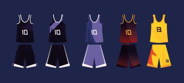 basketball sport design clipart