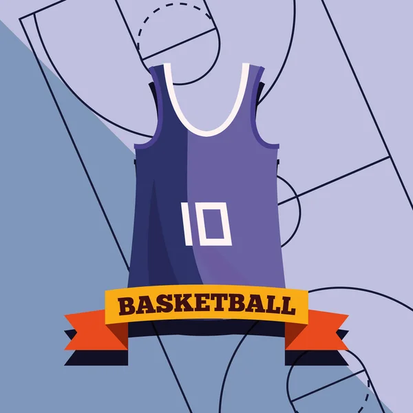 Basketball Sport Design — Stockvektor