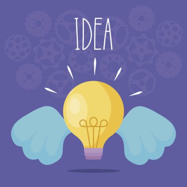 ampul fikir kanatlı